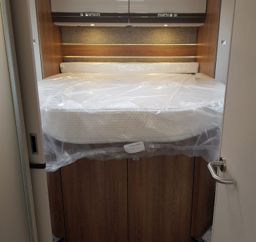 Why choose an island bed layout in a motorhome?