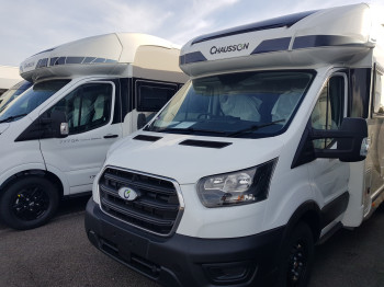 Motorhomes arriving soon... the Chausson 650 First Line